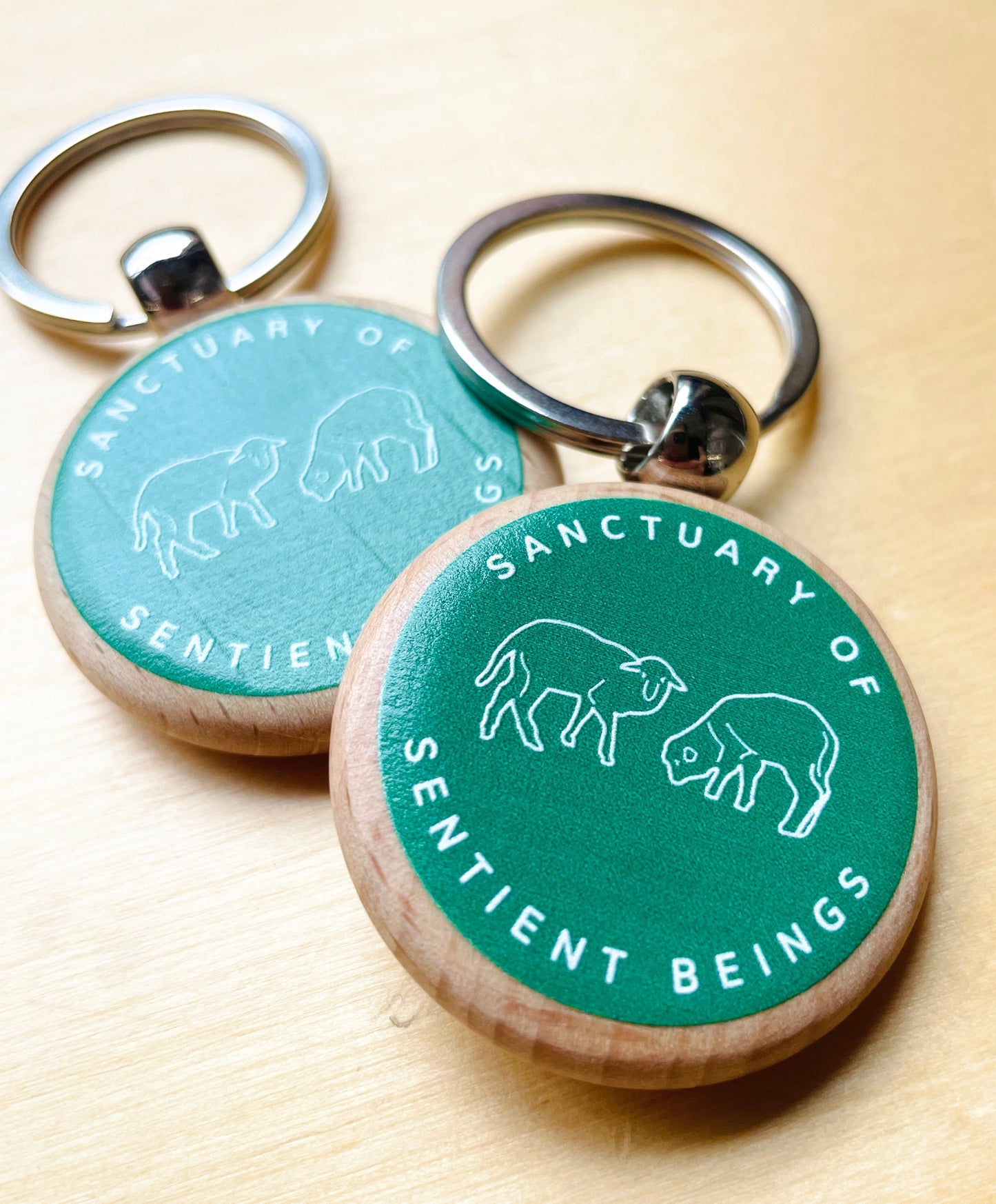 SOSB Wooden Key Ring